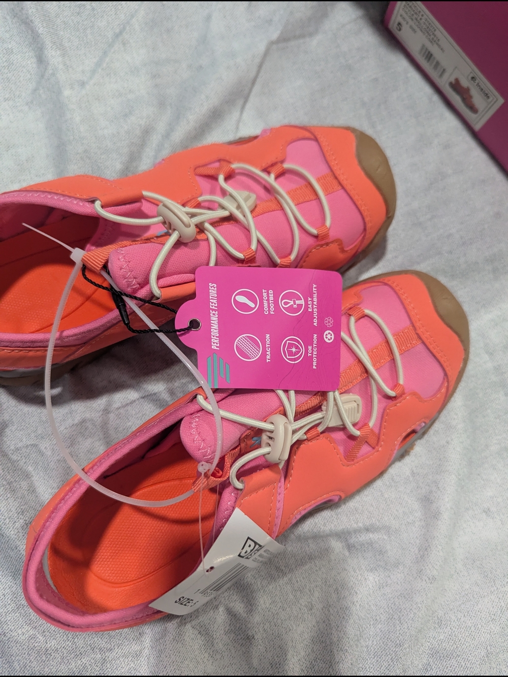 ZeroXposur Pink & Coral Kids Athletic Sneakers